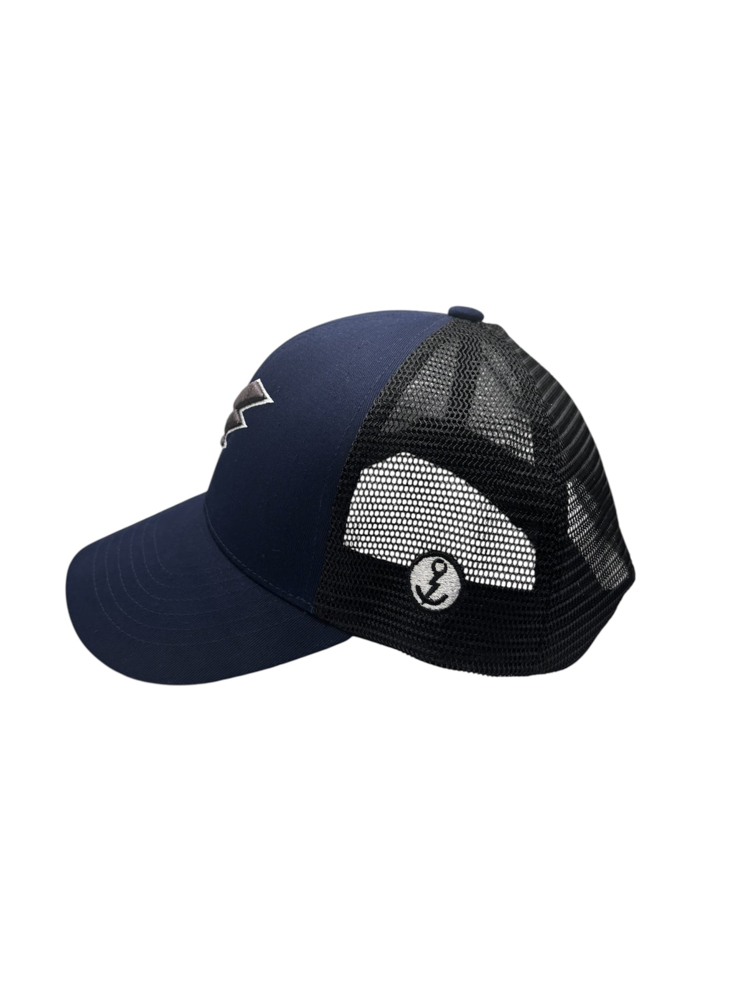 Gorra trucker rayo gris